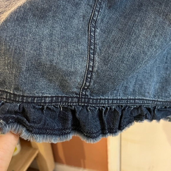 Free people denim dress with pockets excellent condition- size M - Picture 4 of 5